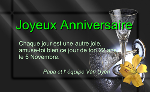 Birthday Cedric 2007